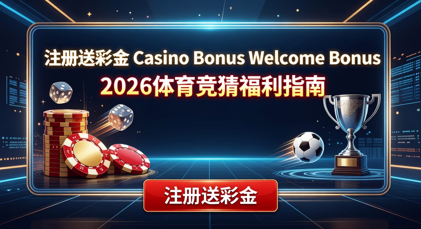注册送彩金 casino bonus welcome bonus解析