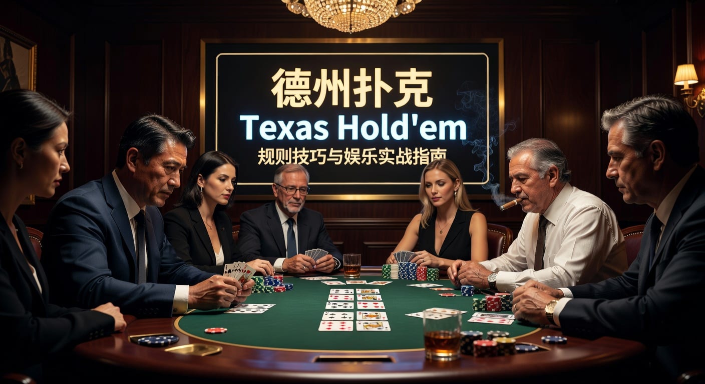 德州扑克 texas hold'em 规则与实战思路