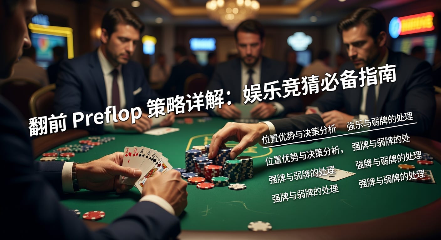 翻前 preflop 起手牌判断与进阶思路