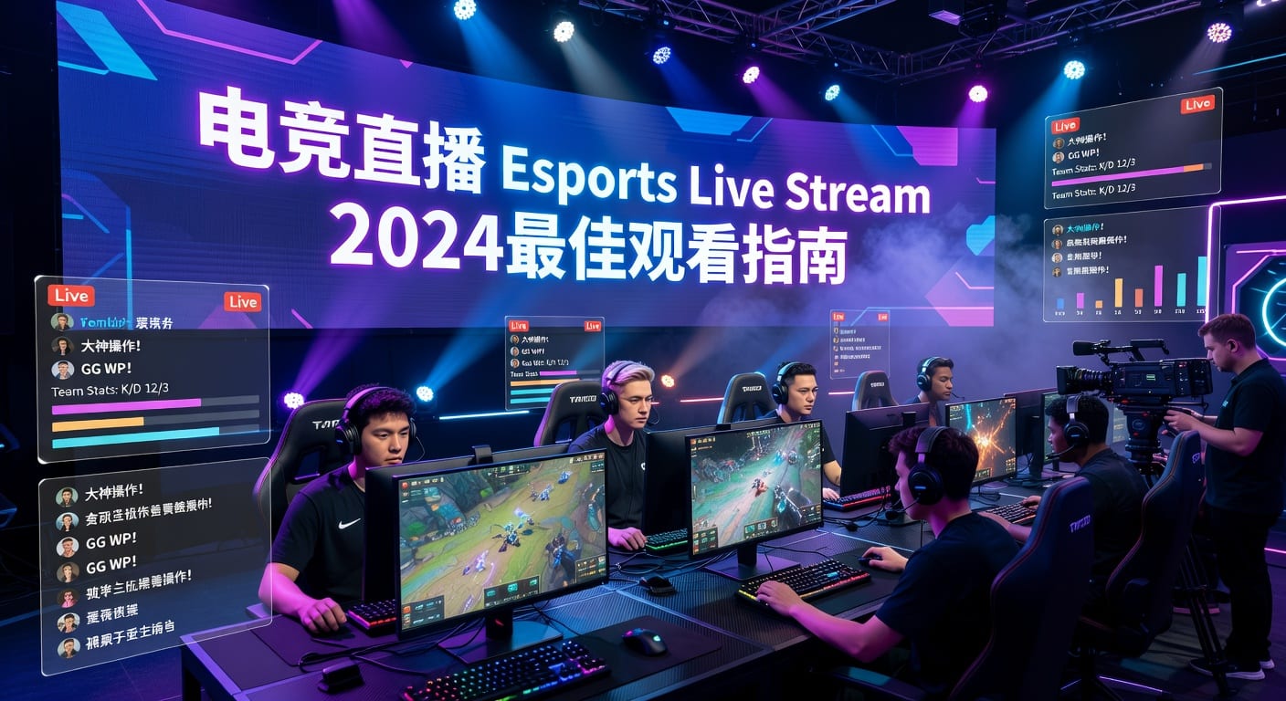 电竞直播 Esports Live Stream：观看体验与赛事实况指南